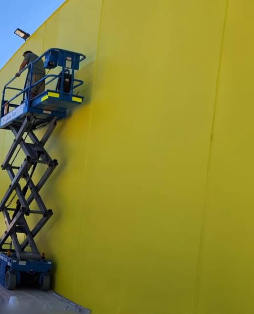 PaintPerfectionist Team Working on Site Paint Perfectionist Work Sample